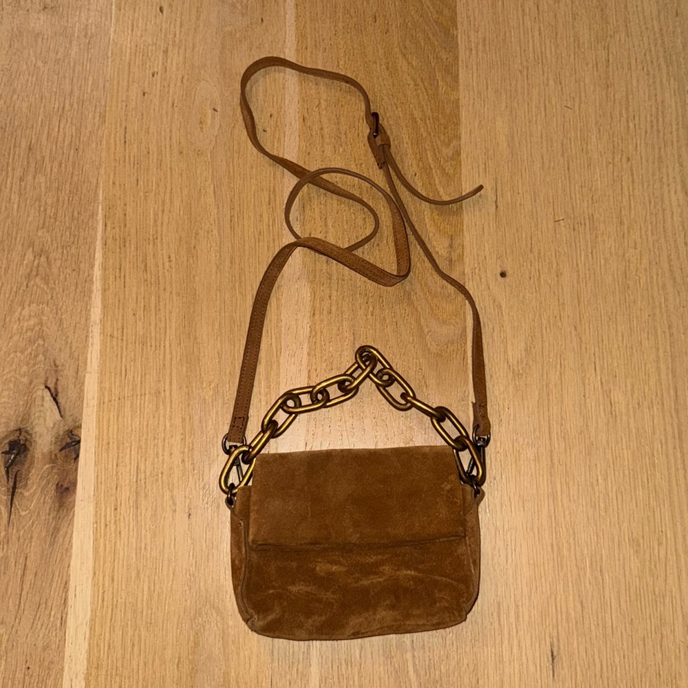Free People Charlie Chain Crossbody - Tan